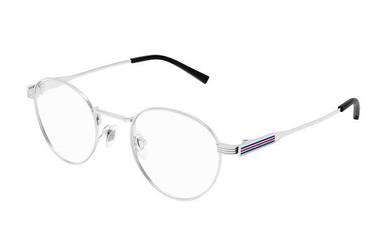 Monture de lunettes Gucci Homme GG1877O002-SILVER-SILVER-TRANSPARENT48 - GG1877O002-SILVER-SILVER-TRANSPARENT48